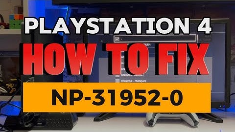 How To Fix PS4 Error NP-31952-0 Network Timedout
