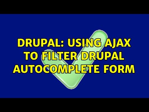 Drupal: Using ajax