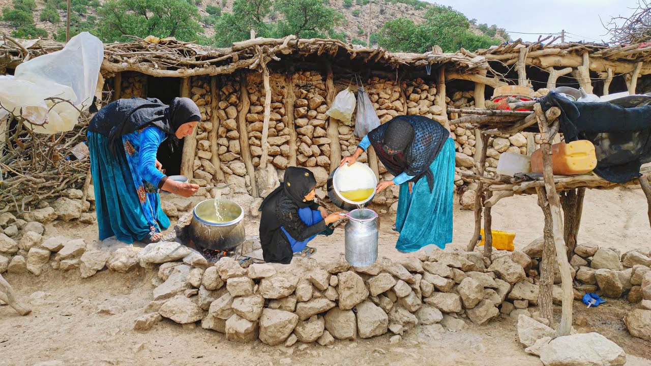 How to Make Clarified Butter (Ghee: Local Healthy Oil) in a Traditional ...