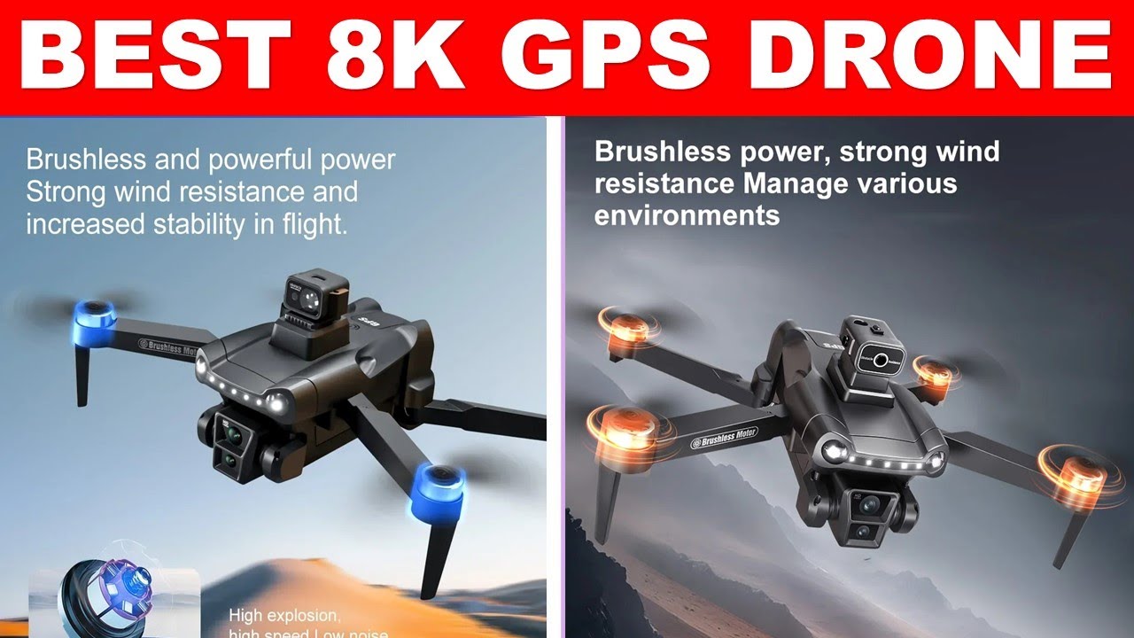 Top 5 Best 8K GPS Drone in 2025 on AliExpress | Summer Savings - YouTube