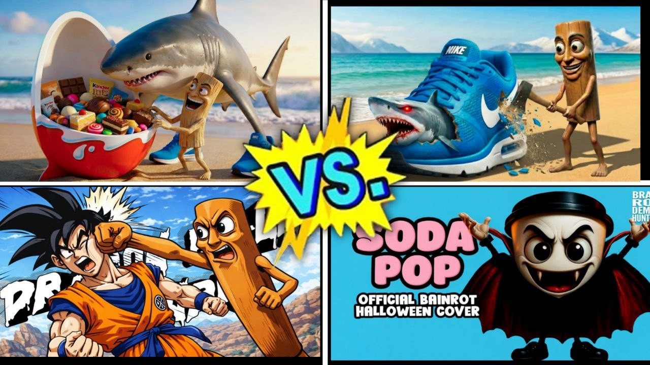 ITALIAN BRAINROT ANIMATION VSGUMMY BEAR  VS SODDA POP