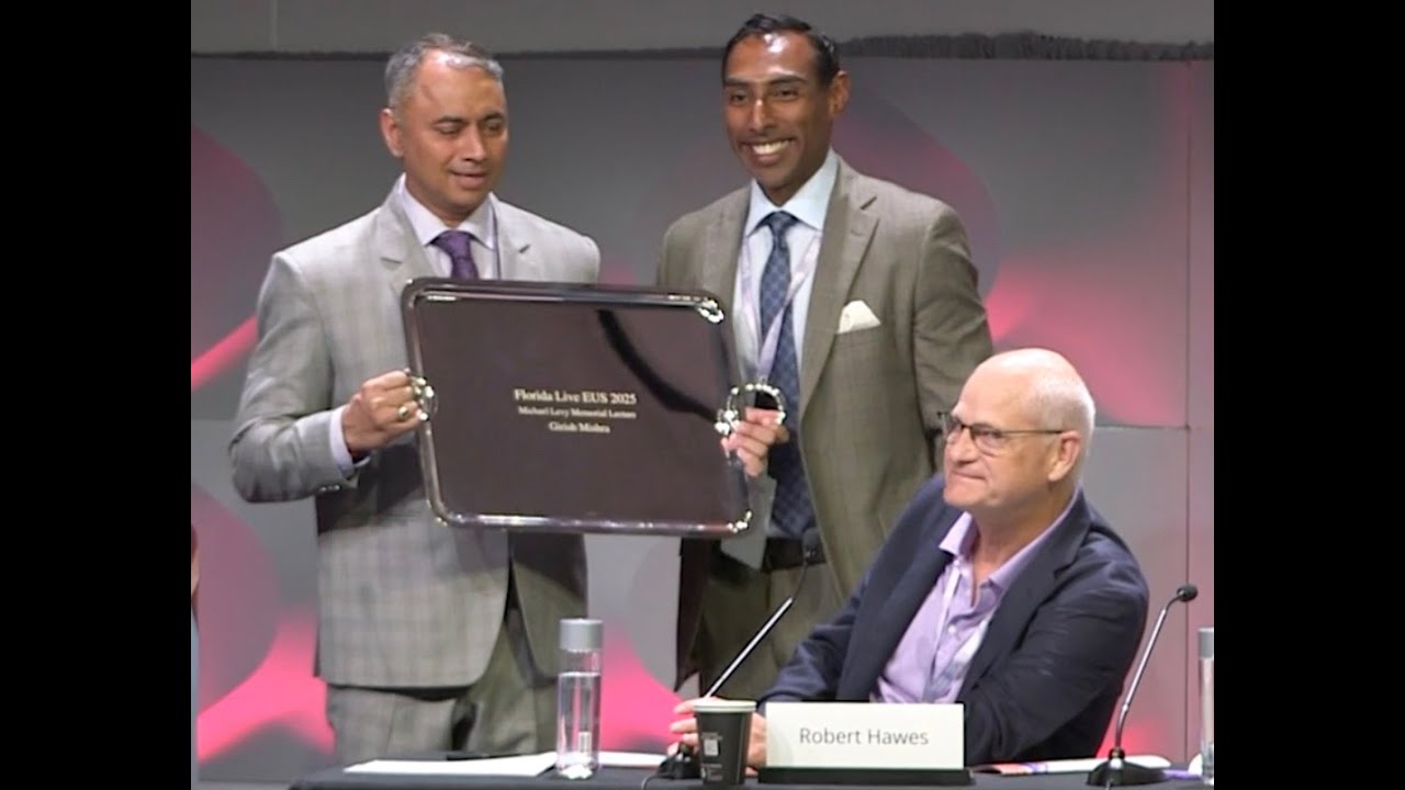 THE MICHAEL LEVY MEMORIAL LECTURE AT FLORIDA LIVE EUS 2025 - YouTube
