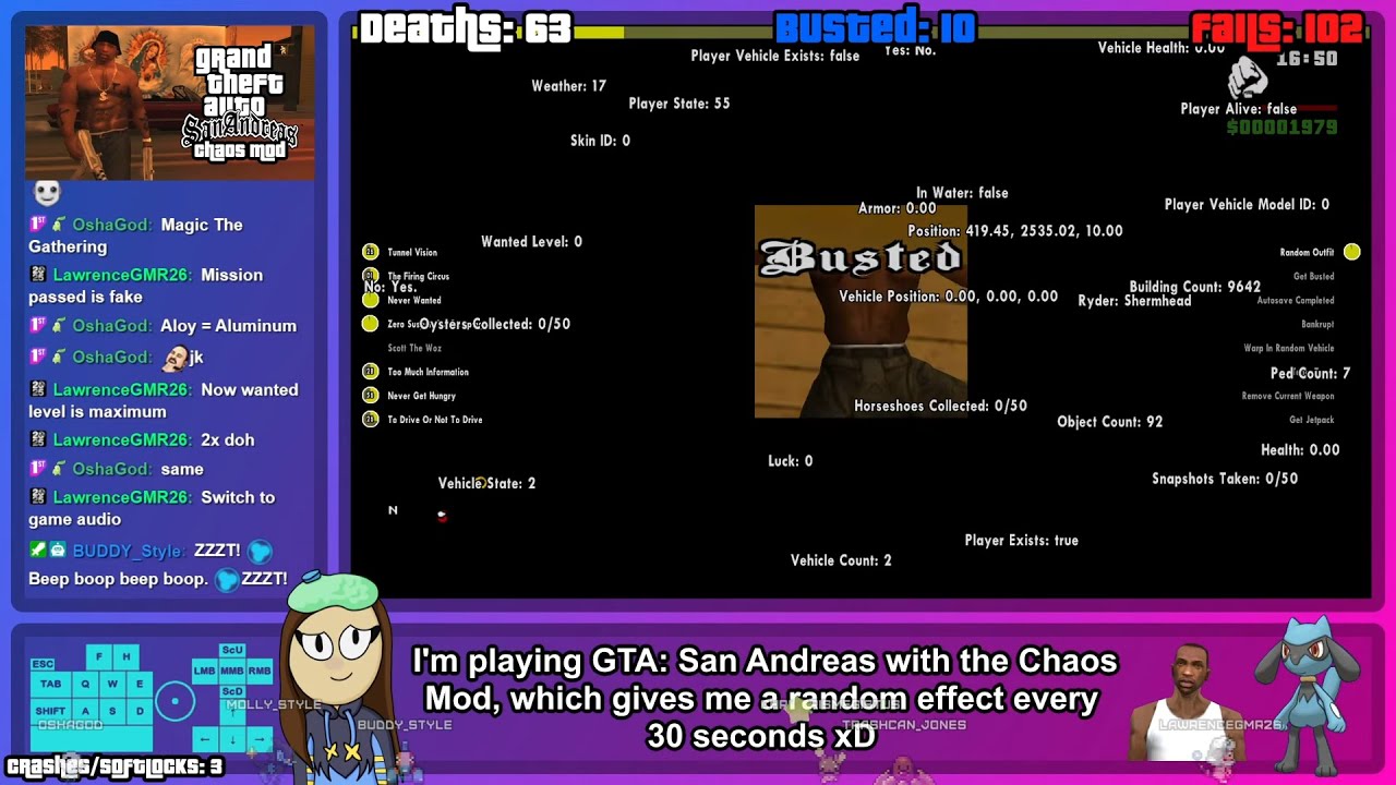 What a Return | GTA: San Andreas (Chaos Mod) Highlight