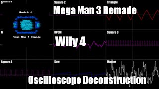 Mega Man 3 Remade - Wily 4 - Oscilloscope Deconstruction