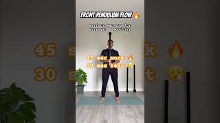 Unlock Your Flow: Front Pendulum Warm-Up 🔥 🫵🏼