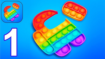 Pop Us ! Android iOS Gameplay Part -1 All  Levels 1 to 10 #popusgameplay