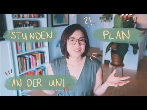 Video: Wie erstelle ich einen realistischen Studienplan?