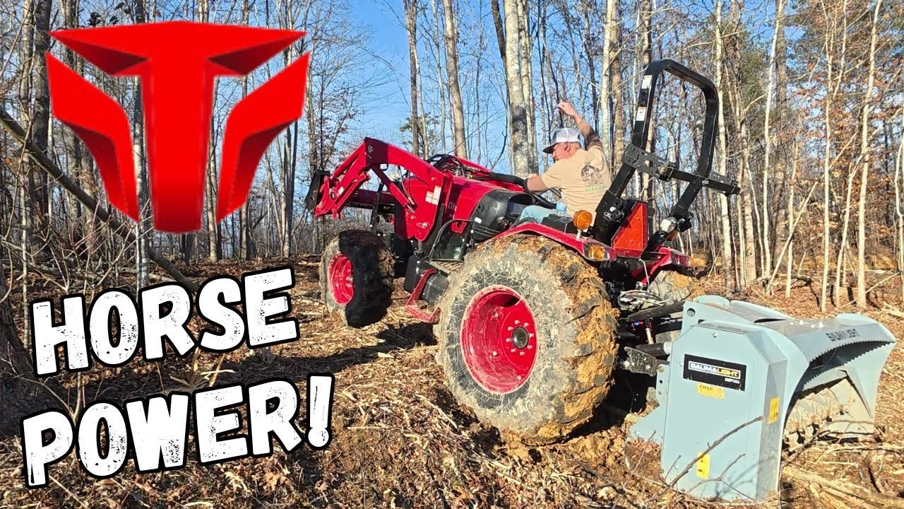 More Land Clearing with the TYM 4820 and Baumalight MP360