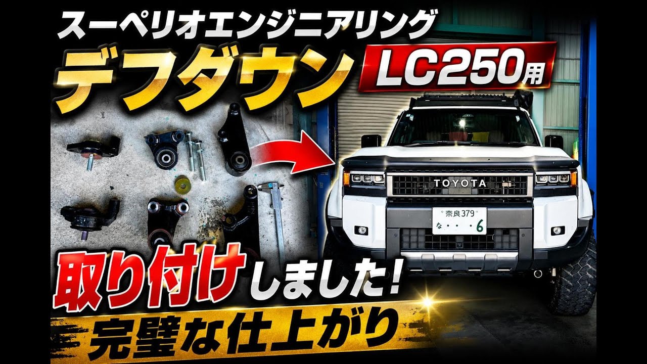 Installing a Superior Engineering differential down on an LC250