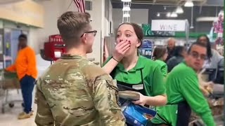 Soldiers Coming Home Surprise 2023 | Military Dad Surprises Kindergarten Daughter