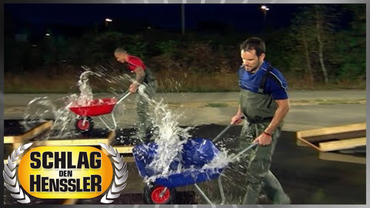 Spiel 4 - Wasser-Schleppen - Schlag den Henssler