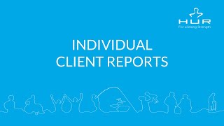 HUR SmartTouch: Individual Client Reports