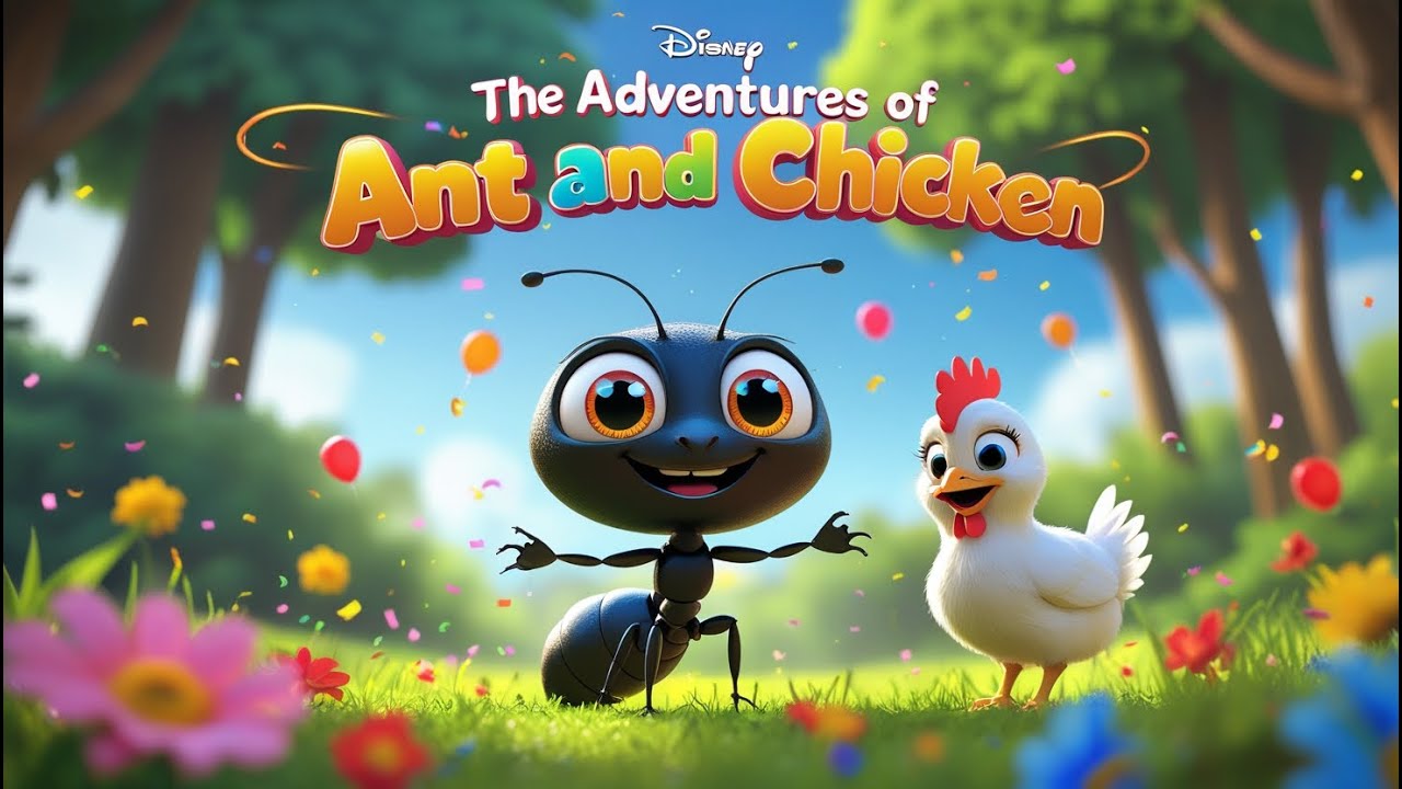 The Adventures of Ant and Chicken | Bedtime Stories for Kids | Animated ...