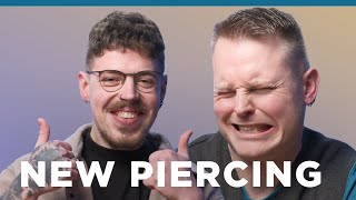Ear Piercing: 3 Guys Get Their Ears Pierced