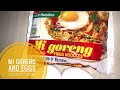 Mi goreng with eggs