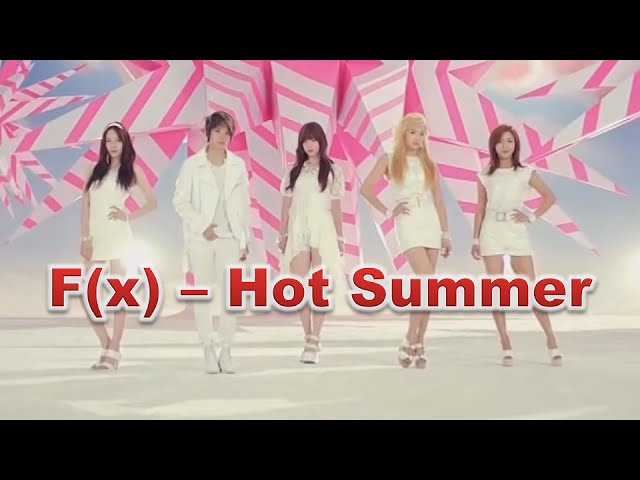 F(x) - Hot Summer - versao em japones - FHD - KPop - 037 - YouTube