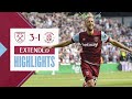 West ham 31 luton town  souek nails a beautiful volley  extended highlights