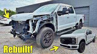 WE COMPLETELY REBUILT THIS 2025 FORD F250 SUPER DUTY FOR HALF OFF!