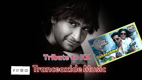 Rahasyamayi (Club Mix) Tribute To KK 🙏| Tranceoxide Music | Puthiya mukham | Deepak dev |KK