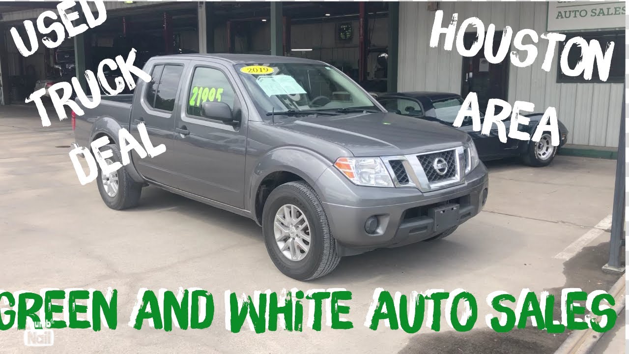 Houston area used truck deal for my business! Green and White auto