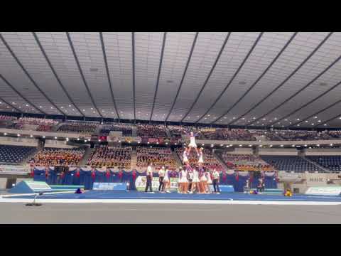 JAPAN CUP 2022 チアリーディング日本選手権大会　DIVISON.1 高等学校部門　決勝　梅花高等学校　RAIDERS
