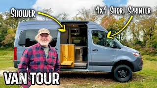 He Converted A Van From Scratch - Camper Build With 8020 Aluminum | Sprinter Campervan W/Shower by New Jersey Outdoor Adventures 17,185 views 4 months ago 19 minutes