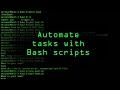 Crivez vos propres scripts bash pour lautomatisation tutoriel