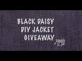 Maddie & Tae: Black Daisy DIY Trucker Jacket