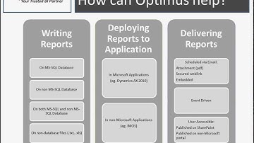 SSRS Report Development Services