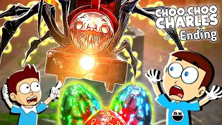 Choo Choo Charles Final Ending 😮 | Shiva and Kanzo Gameplay