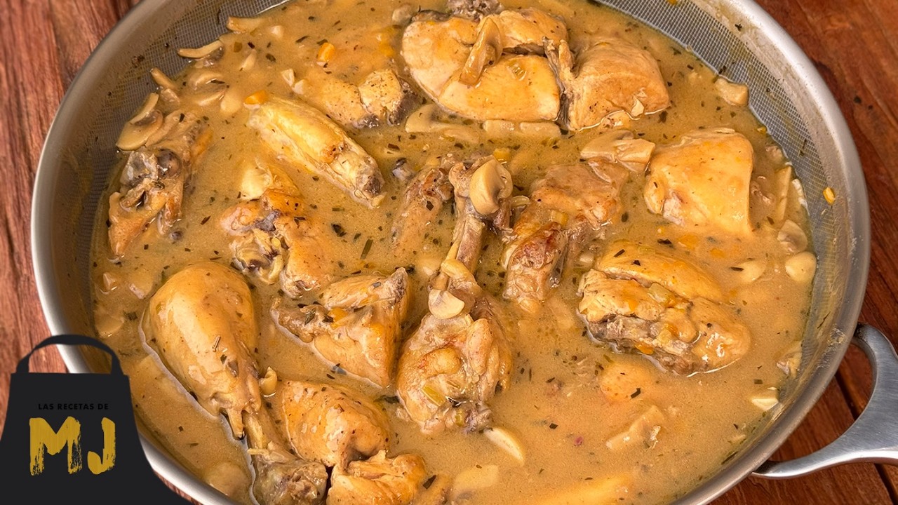 Fricasé de pollo: receta tradicional