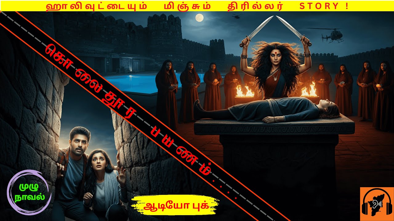 கொலைதூரப் பயணம் ... | ஹாலிவுட் படங்களை மிஞ்சும் த்ரில்லர் நாவல் | 🎧 Tamil Audiobooks