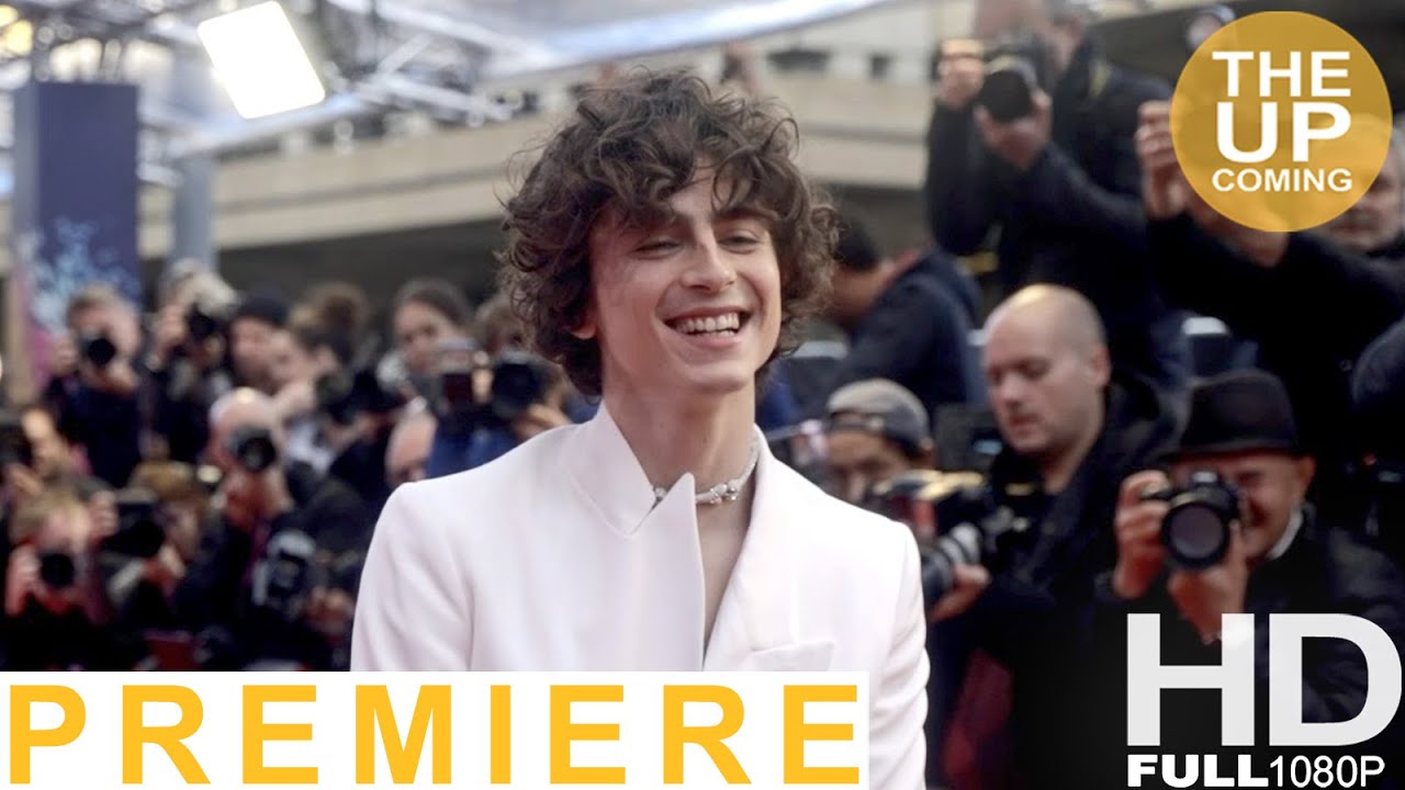 Bones and All Timothee Chalamet and Taylor Russell arrivals and fans greeting at premiere in London