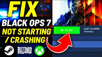 Black Ops 7 CRASH FIX How To Fix BO7 Not Starting, Freezing & Crashing on PC! +Giveaway