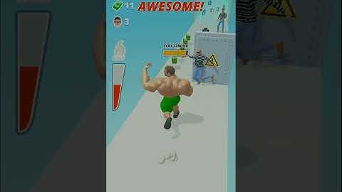 Muscle Rush Gameplay Walkthrough (İOS,Android) - Level 9 #shorts