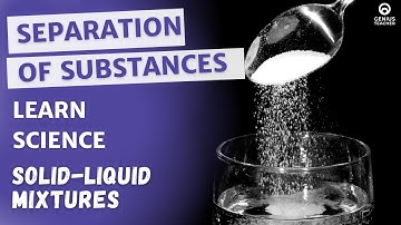 Separation of Solid-Liquid Mixtures| Separation of Substances| CBSE Class6 |Episode 2|Genius Science
