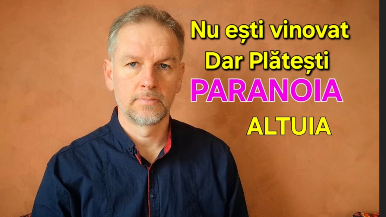Nu esti vinovat dar plătești PARANOIA altuia. #RelatiecuBPD