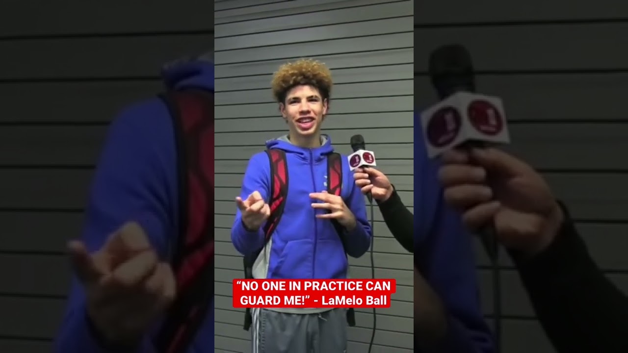 LaMelo Ball was just keeping it 💯 #shorts