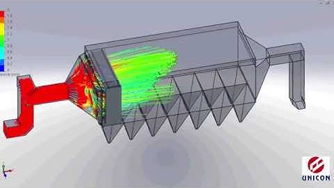 UNICON CFD|Computational Fluid Dynamics|ESP|Electrostatic Precipitator|Optimised Gas Distribution|