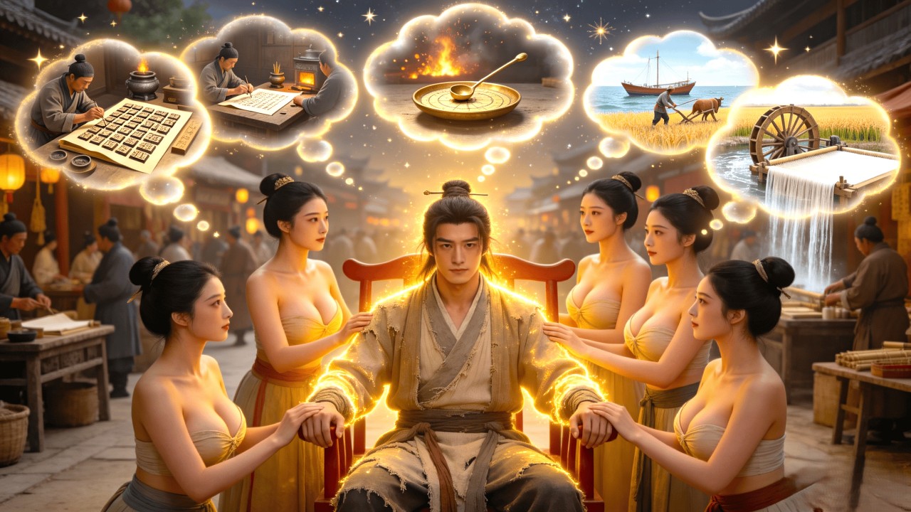 Transmigrasi ke zaman kuno jadi pemuda miskin — malah kaya raya jualan 