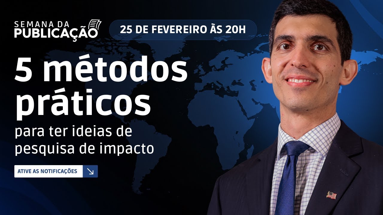DIA 1 -  Semana da Publicação: 5 métodos práticos para ter ideias de pesquisa de impactos