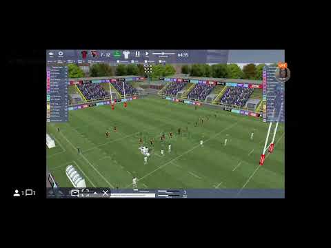 Rugby Union Team Manager 2017 Pau transmissão ao vivo
