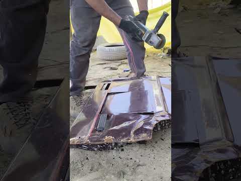 cutting #automobile #carrestorationproject #automobile #tatasafarilovers