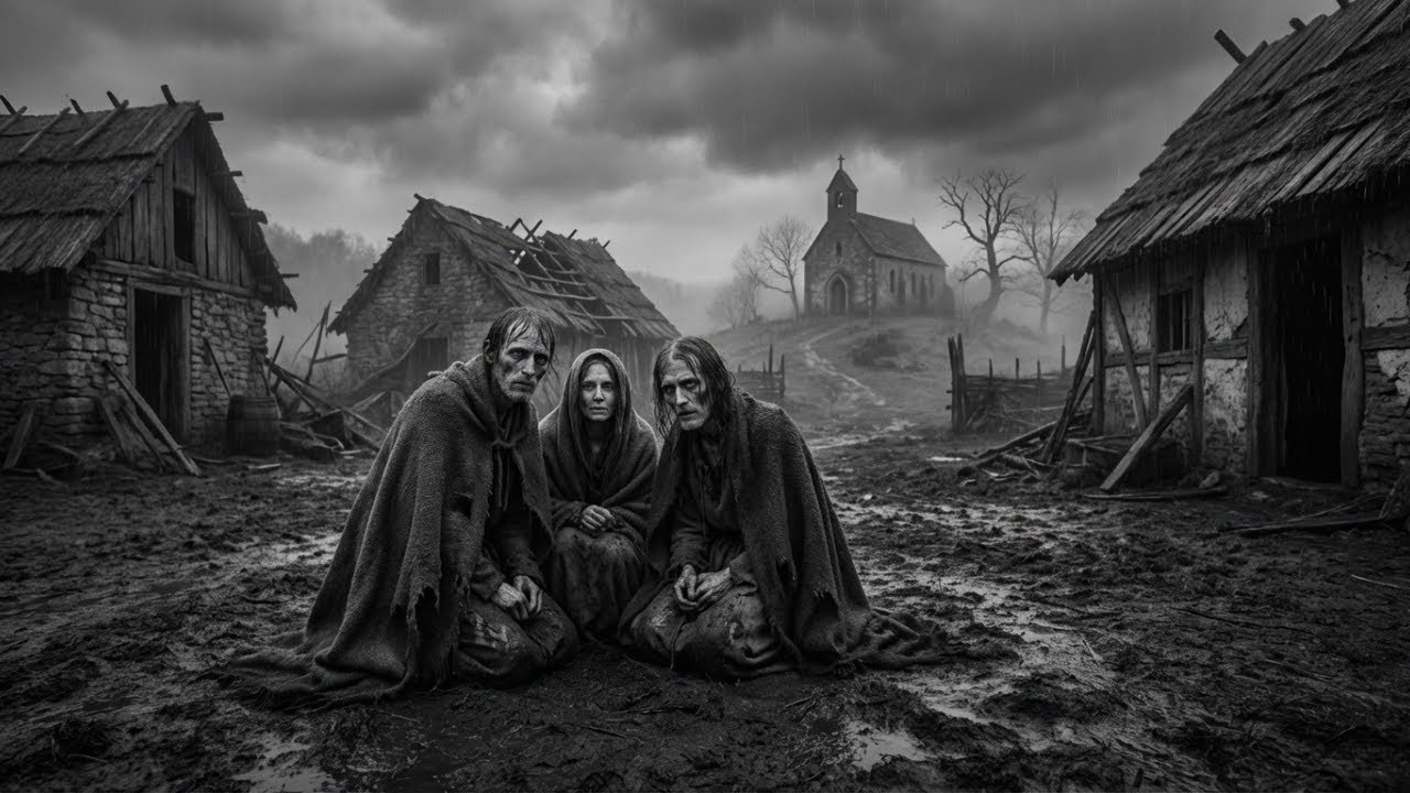 Así era la vida aterradora en la Gran Hambruna de 1315 — Reconstrucción con IA