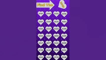 🤯 Hidden Number Challenge 👀 | 99% fail this eye test ⏱️| Can You Spot It Before Time Runs Out?