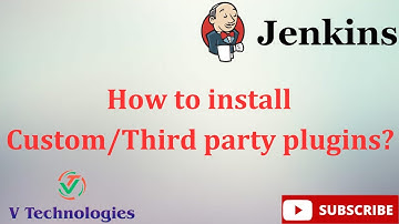 Install third party plugin in Jenkins | How to install custom Plugin | Plugins Installation - Telugu