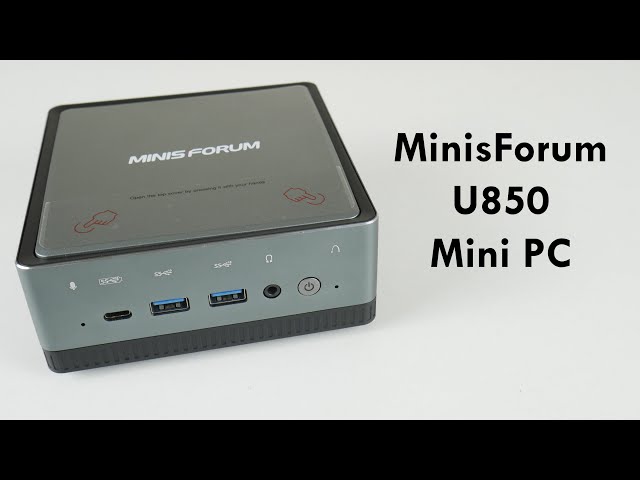 MinisForum U850 Mini PC - YouTube