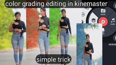 Video Color Grading in KineMaster | How To Change Video Background Color Without Green Screen