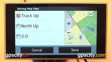 Garmin nuvi 3597LMTHD: Map & Vehicle Settings with GPS City