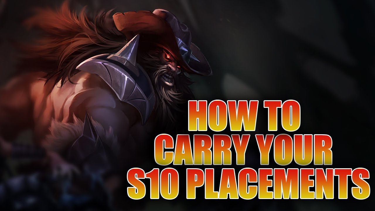 HOW TO CARRY YOUR S10 PLACEMENTS IN THE JUNGLE | Olaf Jungle Guide & Gameplay | League of Legends